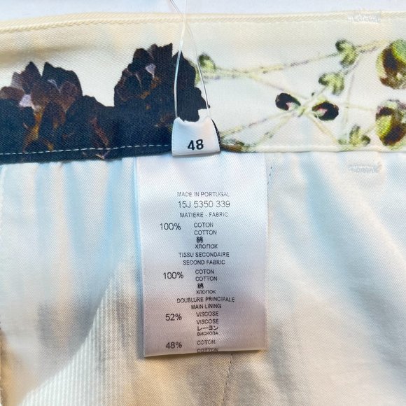GIVENCHY RARE  S/S 2015  RUNWAY BABY’S BREATH FLORAL PRINT SHORTS - Picture 6 of 7